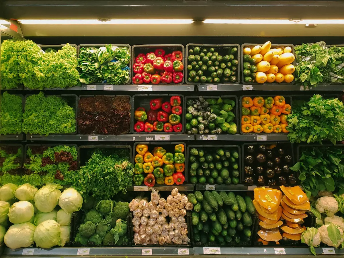 Produce being loaded into a refrigerated trailer